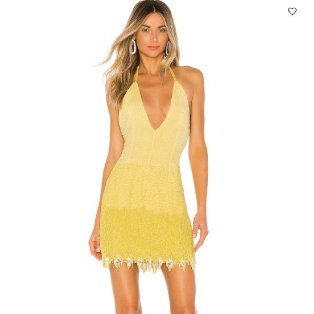 X by NBD Juliana Embellished Mini Dress